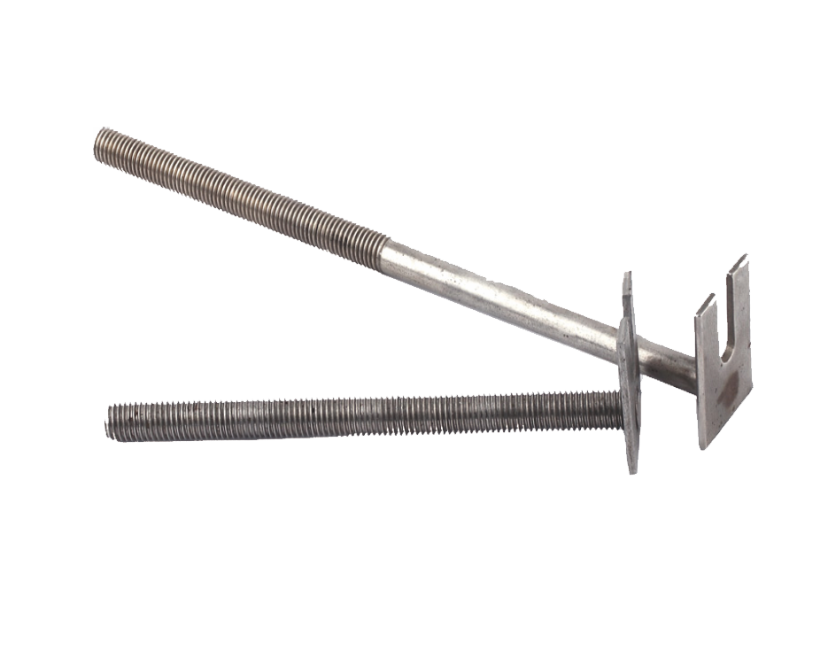 Stainless steel plug-in fork anchor
